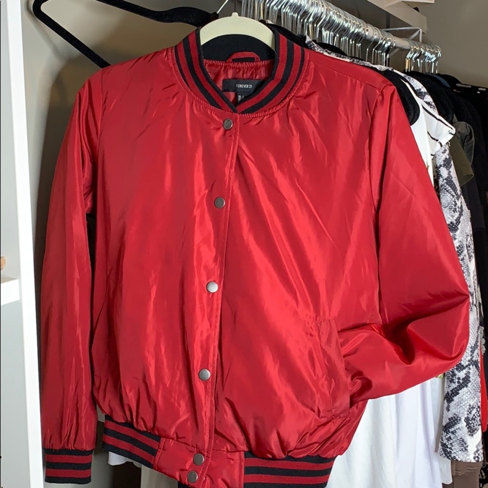 COPY - Red Bomber Jacket